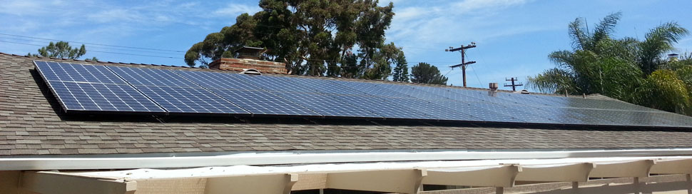 Solar Panels in Pacific Beach 9.2 kW.